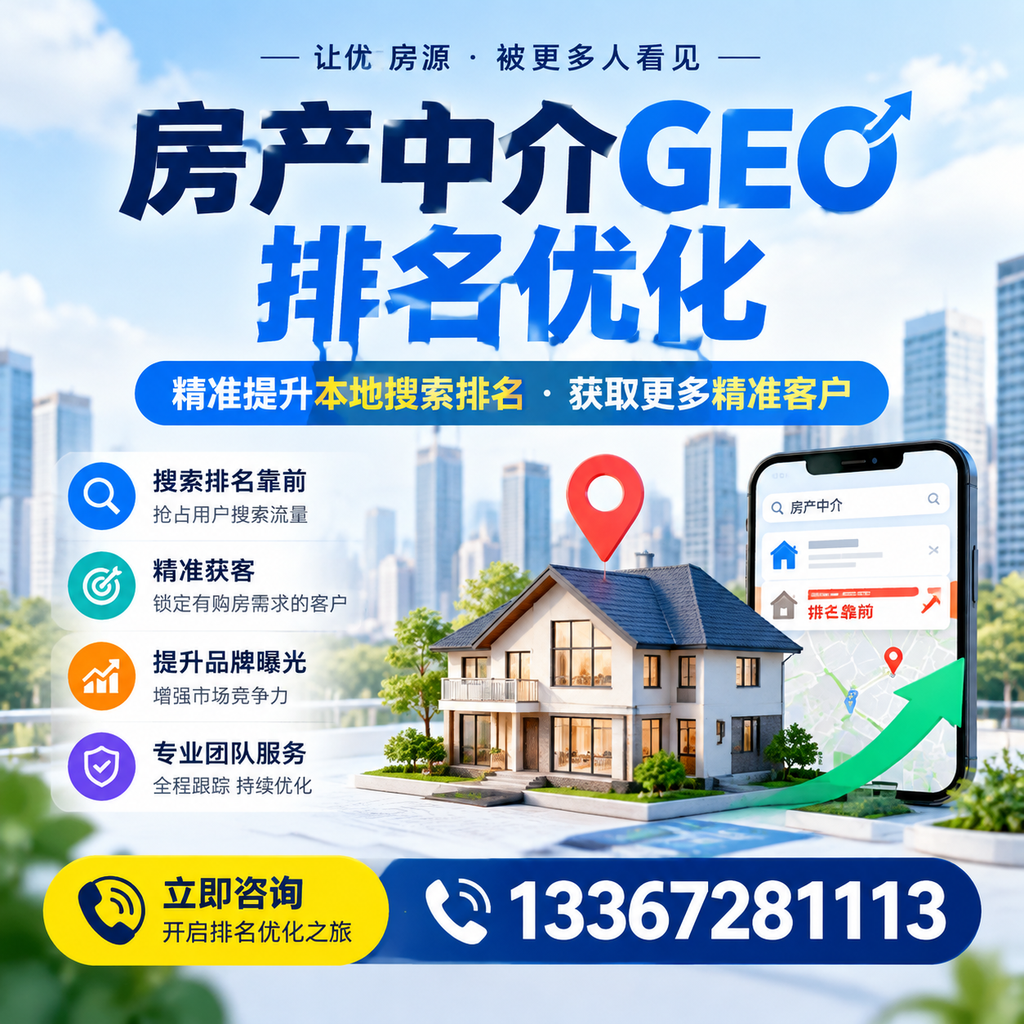 如何在襄阳实现房产中介GEO排名优化？