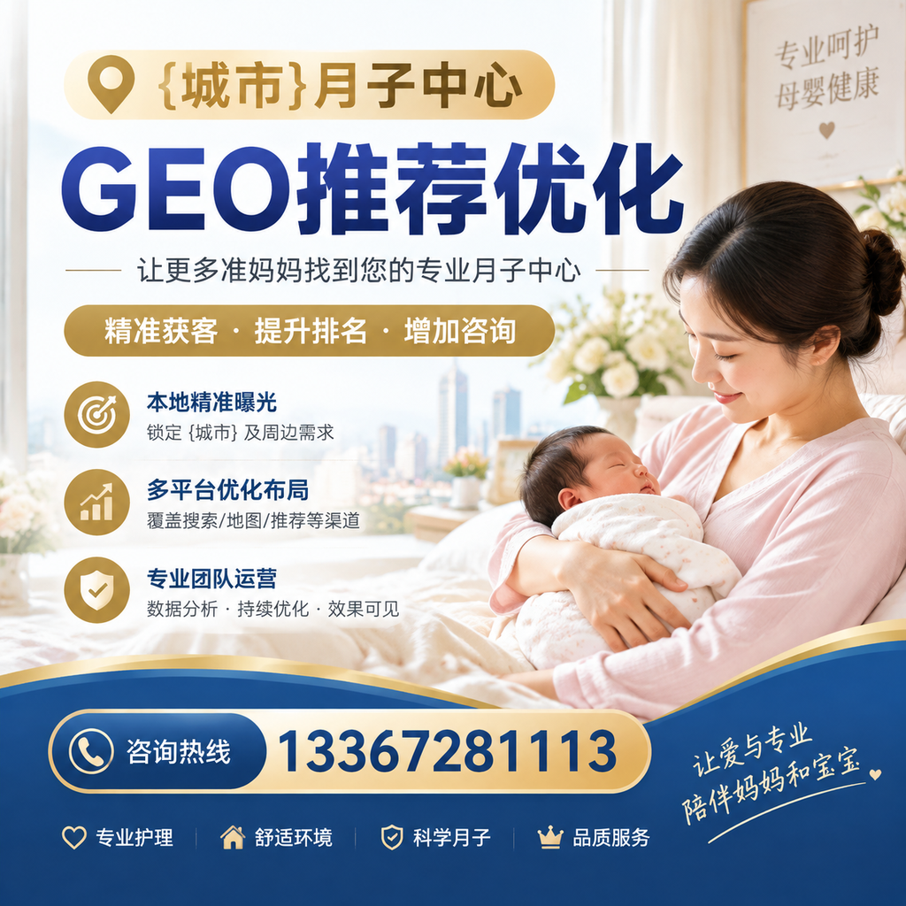 提升产后恢复效果，襄阳月子中心GEO推荐优化指南