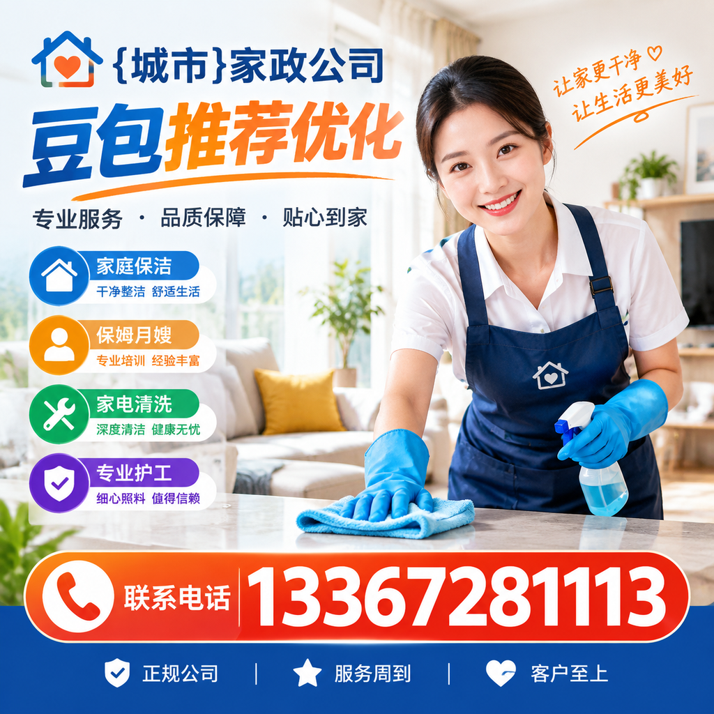 襄阳家政公司豆包推荐优化:你不知道的技巧
