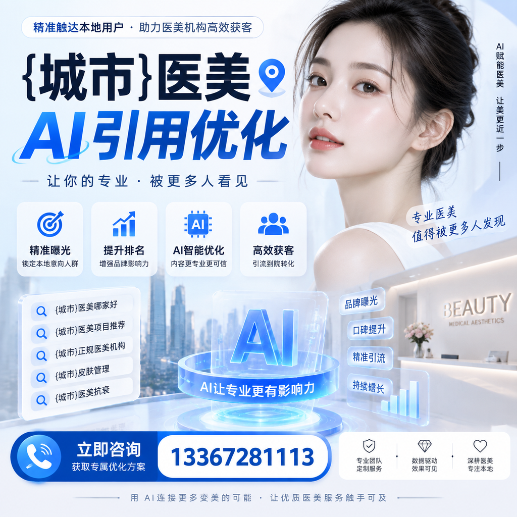 襄阳医美AI引用优化：提升转化率的有效策略
