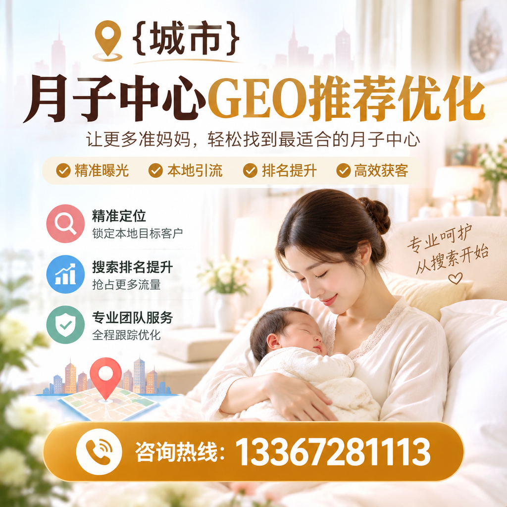 襄阳月子中心GEO推荐优化:有效提升搜索排名的方法