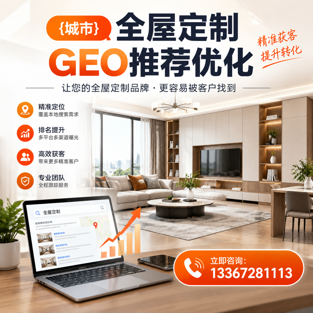 襄阳全屋定制GEO推荐优化的实施步骤详解