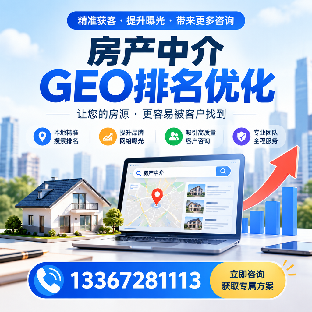 房产中介GEO排名优化工具推荐,助力襄阳业务