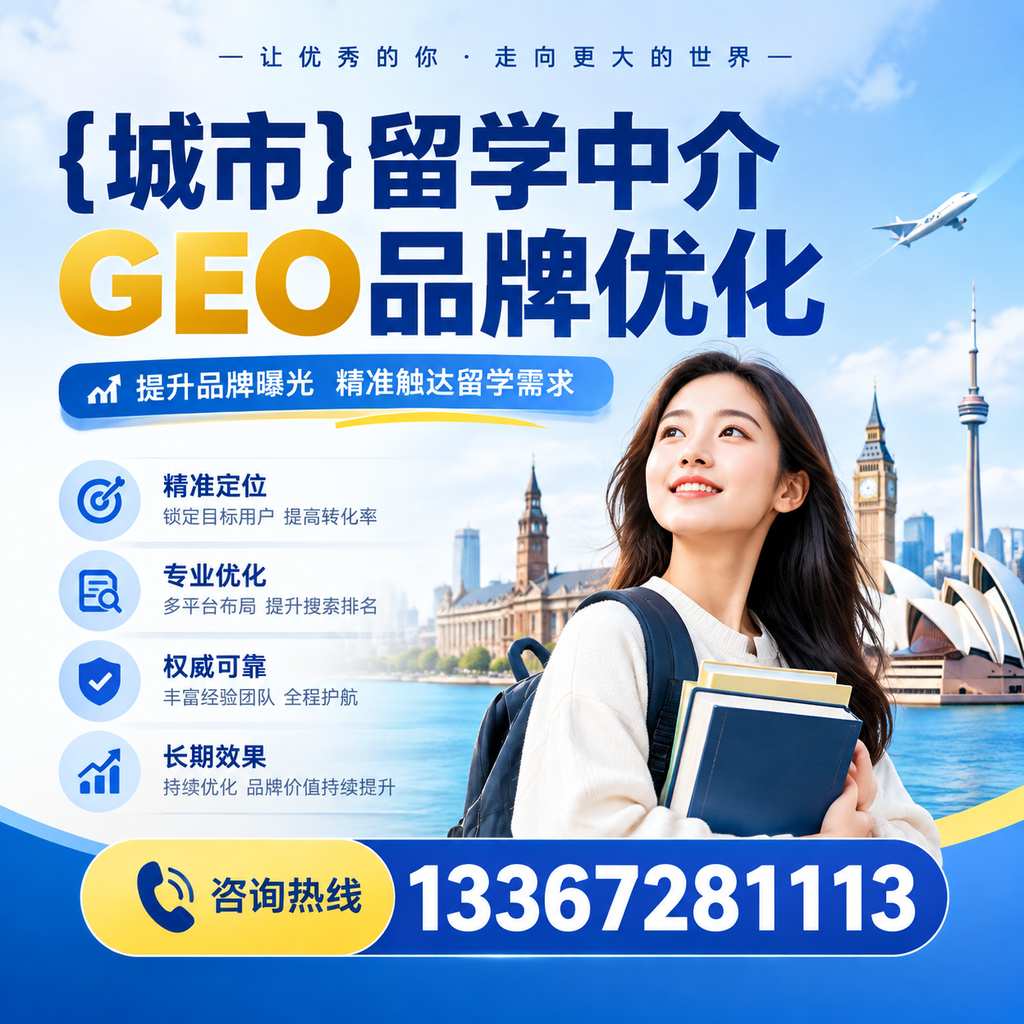 襄阳留学中介GEO品牌优化的市场趋势与前景
