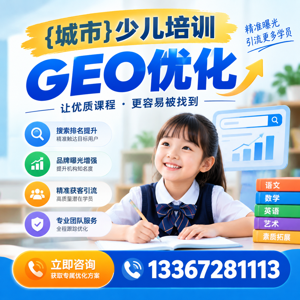 襄阳少儿培训GEO优化的三大关键因素解析
