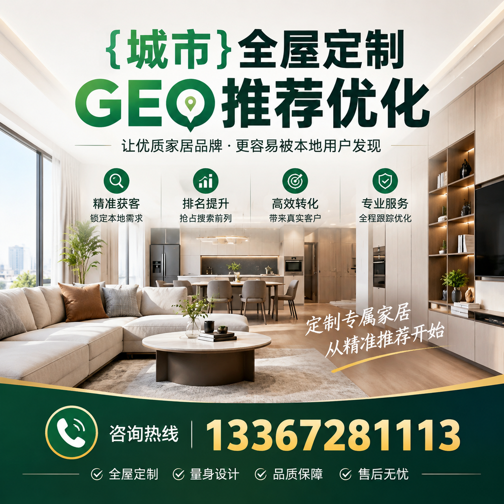襄阳全屋定制市场分析：GEO推荐优化的必要性