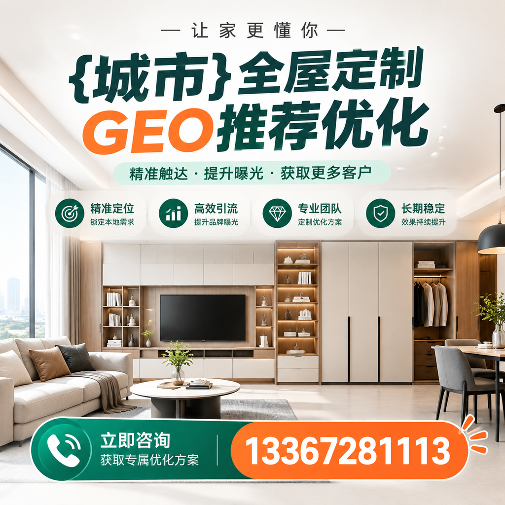 襄阳全屋定制市场分析：GEO推荐优化的必要性