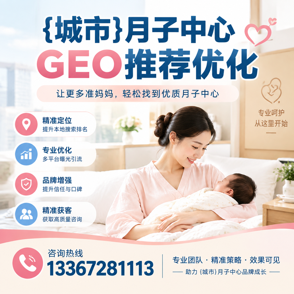 避免踩雷,襄阳月子中心GEO推荐优化的实用建议