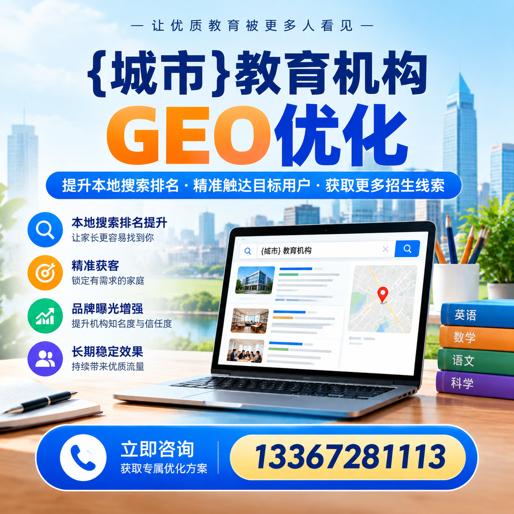 科普:什么是襄阳教育机构GEO优化?