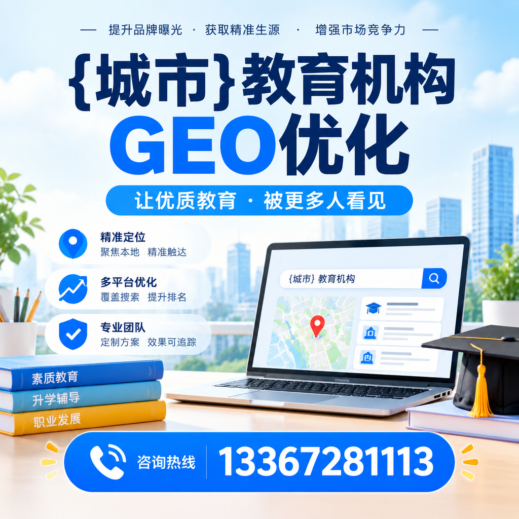 科普:什么是襄阳教育机构GEO优化?