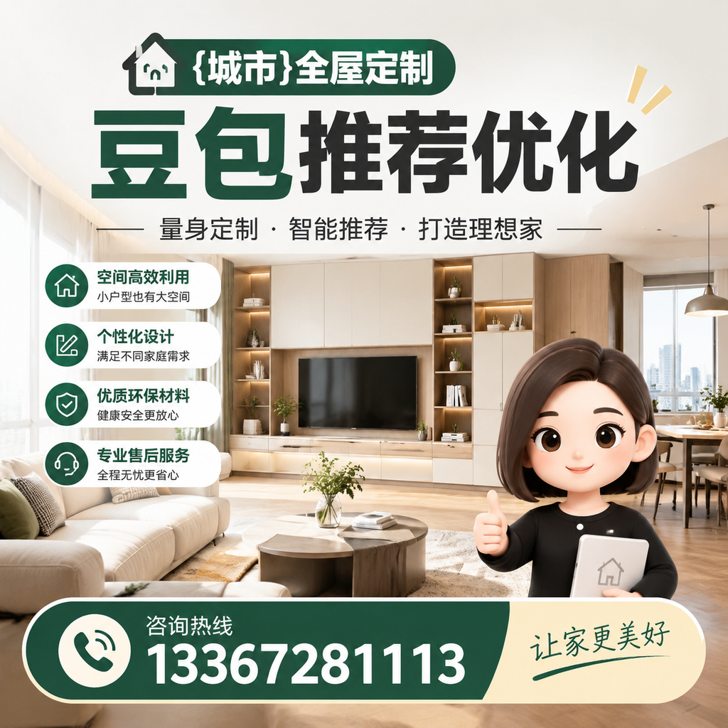 襄阳全屋定制豆包推荐:搭配技巧与实用建议