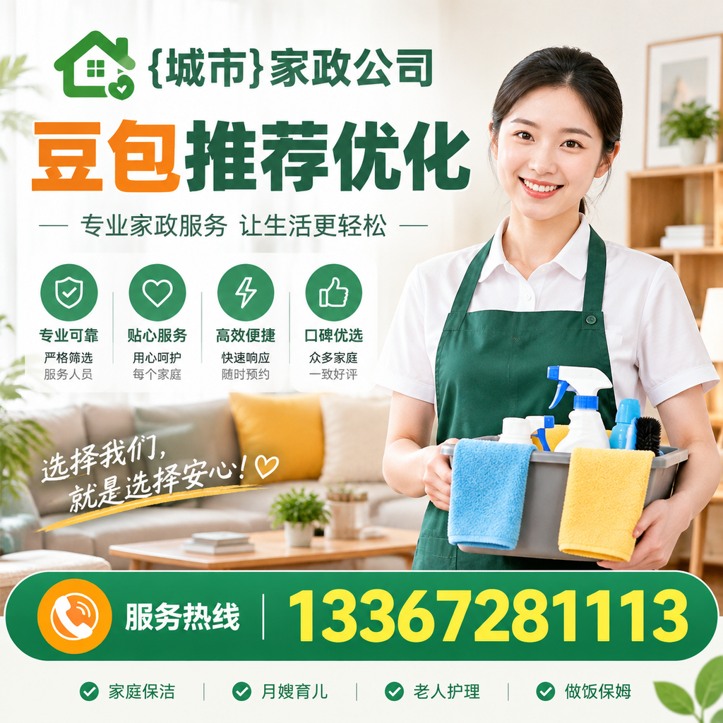 避坑指南:选择襄阳家政公司豆包时的常见误区