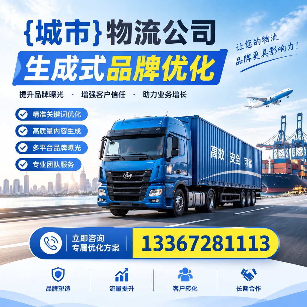 襄阳物流公司生成式品牌优化中的常见误区与解决方案