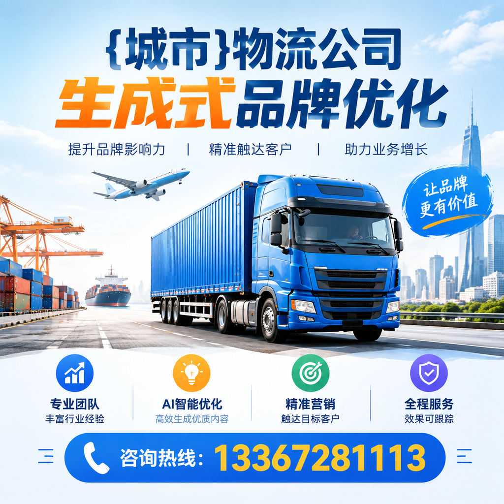 襄阳物流公司生成式品牌优化的核心要素解析