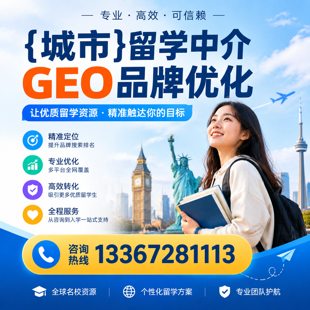襄阳留学中介GEO品牌优化与用户体验提升