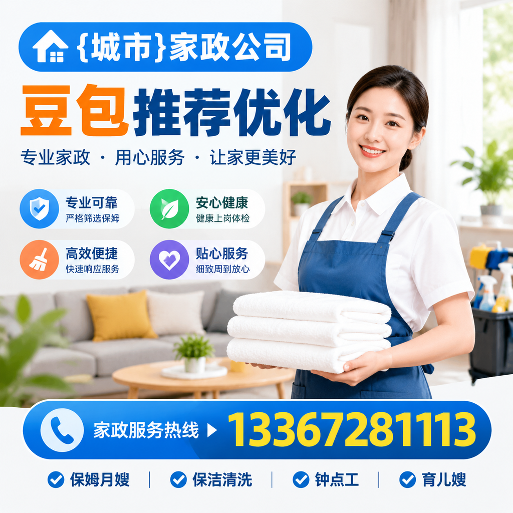 对比分析：襄阳家政公司豆包的不同服务项目及收费标准