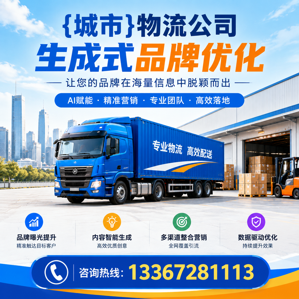 襄阳物流公司生成式品牌优化的行业趋势与前景