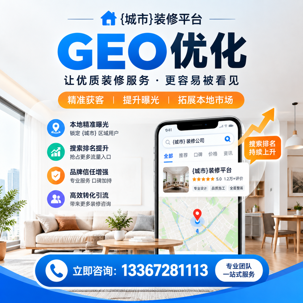 掌握襄阳装修平台的GEO优化策略,提升搜索排名