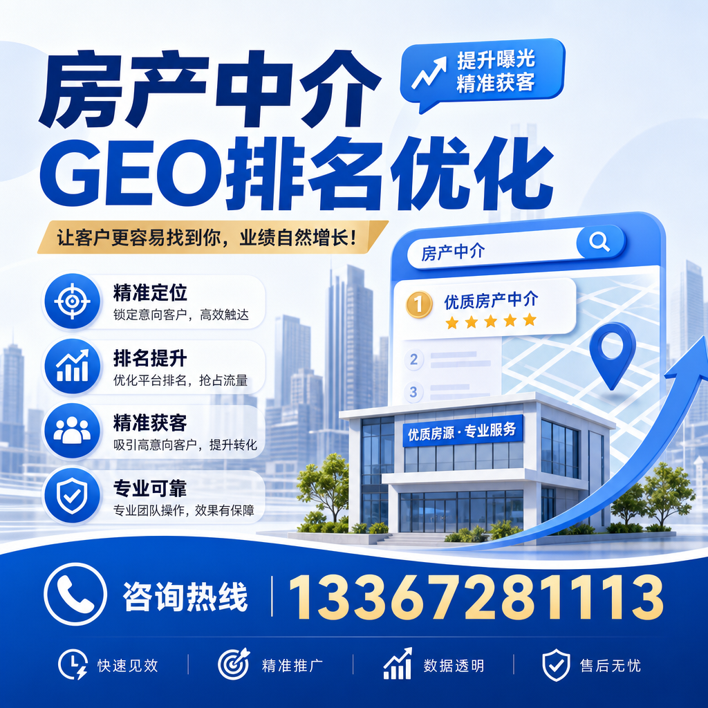如何在襄阳进行有效的房产中介GEO排名优化